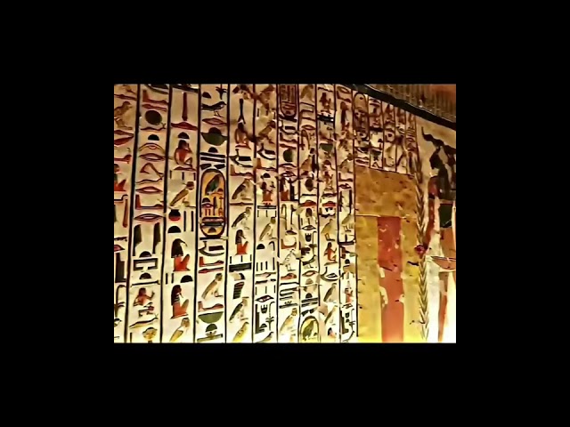 Vídeo relacionado con Papiro Egipcio Auténtico, Pergamino de Arte Tradicional con Diosa Hathor y Reina Nefertari, Hecho a Mano en Egipto, 22x33 cm
