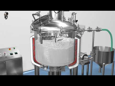 Ontment manufacturing machine