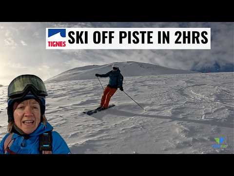 Comment skier hors-piste en 2 heures | Cours en direct à Tignes