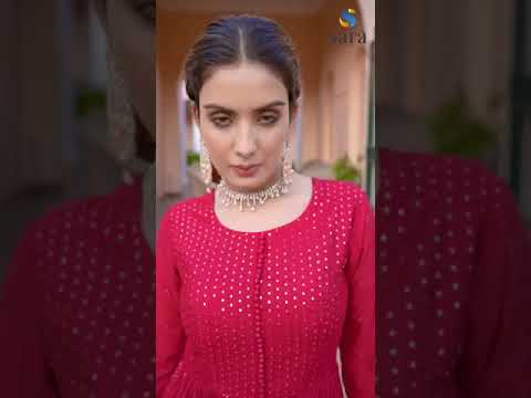 Sara Trendz Glamour Chinon Wholesale Designer Suits Catalog – product video thumbnail