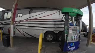 Roswell, New Mexico Sam&#39;s Club Overnight Boondocking And Fuel Fill