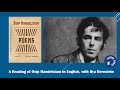 A Reading of Osip Mandelstam in English, with Ilya Bernstein