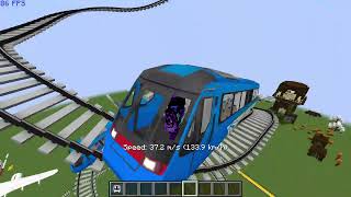 Download lagu Minecraft rollercoaster using MTR mod! mp3