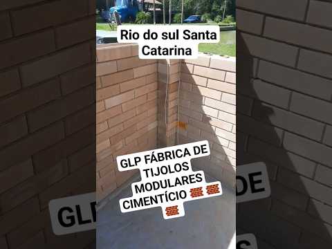 Fábrica de Tijolos Modulares Cimentício  Rio do sul  Santa Catarina atendendo todo Brasil