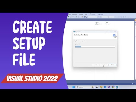 How to Create Setup.exe in Visual Studio 2022