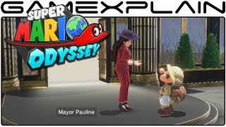 Super Mario Odyssey - Direct Feed New Donk City Gameplay w/ "Explorer" Mario