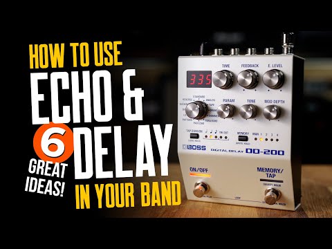 How To Use Echo & Delay Sounds On Guitar [In Your Band]