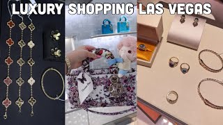 Luxury Shopping In Las Vegas & Brunch: Dior, BVLGARI, Van Cleef & Arpels
