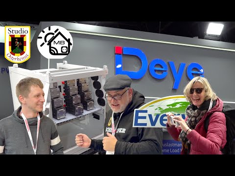Deye Neuheiten 2025: Power-Speicher, Hybrid-Wechselrichter & Smart-Home | Solar Solutions Messe