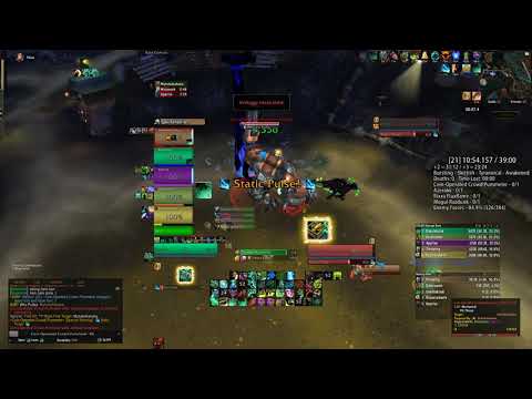 +21 Motherlode (Timed +2) - Bursting, Skittish, Tyrannical, Awakened - Mistweaver PoV