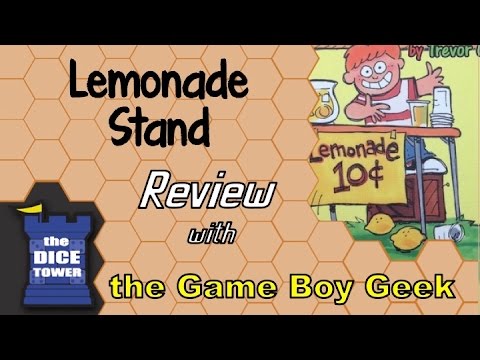 The Game Boy Geek (Dice Tower) Reviews Lemonade Stand