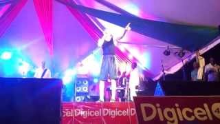 YELLOW MAN BLUEBERRY HILL.  AT VINTAGE REGGAE DIGICEL BARBADOS 2013