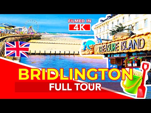 BRIDLINGTON | Full tour of Bridlington from Spa and Harbour to Bridlington Beach and funfair