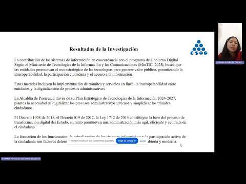 Análisis de la implementación del programa de Gobierno Digital en la Alcaldía de Puerres