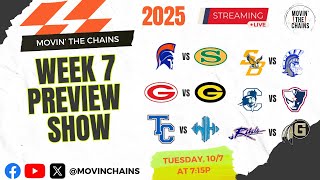 Week 7 Preview Show | 2025 South Carolina High School Football