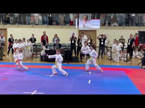 Mistrzostwa Polski w Karate Tradycyjnym - Wieliczka 2023 - Kata drużynowe - Żółty pas