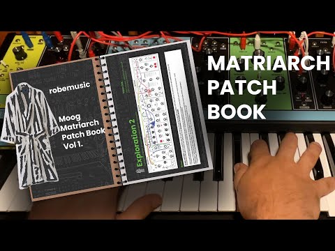 Robe Music Moog Matriarch Patch Book