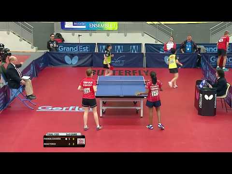 Prithika Pavade/Elena Z. vs Kaho Akae/Sakura Yakoi | 2019 French Junior & Cadet Open (CGD Final)