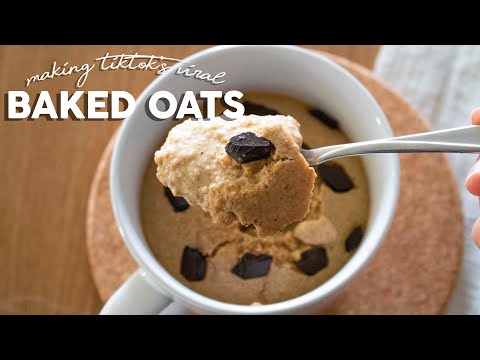 Making Tik Tok's Viral Baked Oats