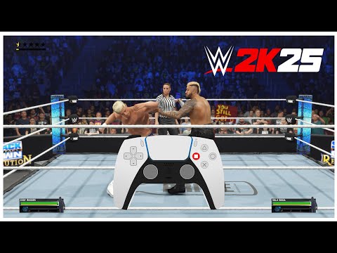 WWE 2K25 PS4/PS5 Controls - The Basics!
