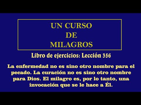 Lesson 356 from the Workbook of A Course in Miracles