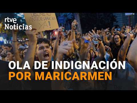 Protestas por España tras el desahucio de Maricarmen, que pone el foco en el drama de la vivienda