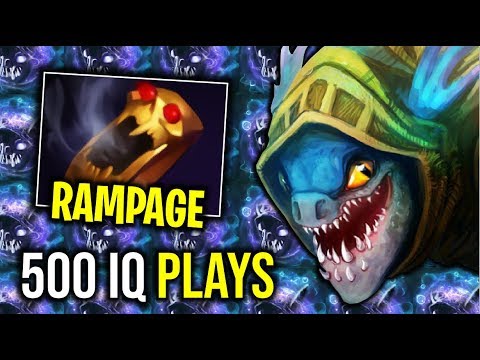 500 IQ PLAYS..!! Soul Ring 1st Item Slark Spam Dark Pact Rampage 7.22 | Dota 2