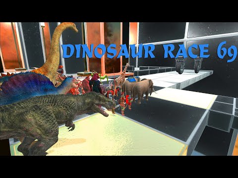 DINOSAUR RACE 69 - Animal Revolt Battle Simulator