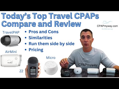 Today's Top Travel CPAPs - Comparison and Review