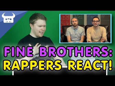 RAPPER REACTS TO THE FINE BROTHERS | Dan Bull