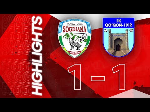 HIGHLIGHTS | SO'G'DIYONA — QO'QON-1912 1:1 | Superliga. 22-tur