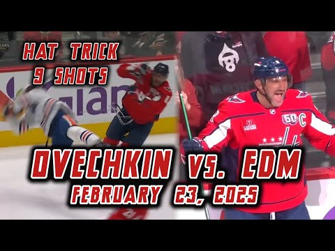 Ovechkin Sends The Gr8 Chase Into Overdrive (2/23/2025)