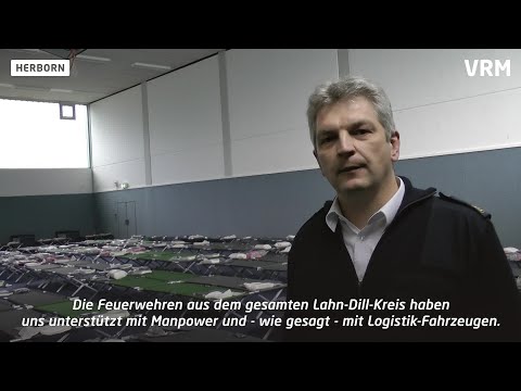 Turnhallen in Herborn und Dillenburg für Flüchtlinge bereit
