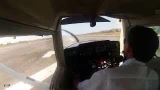 preview picture of video 'Take-off Cessna 152 - Puerto Escondido Airport - GoPro Hero3'