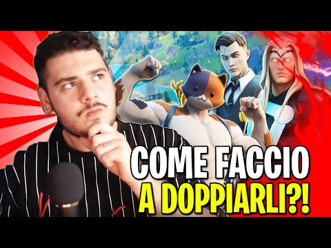ECCO COME DOPPIO I PERSONAGGI DI FORTNITE ! - Speciale Doppiaggio