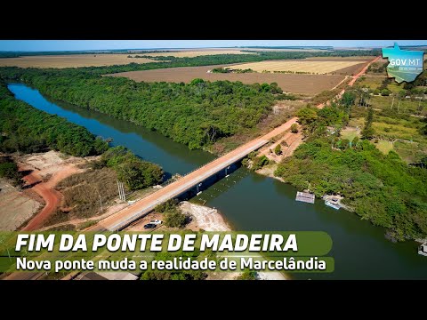 Ponte de concreto sobre o Rio Manito transforma acesso na MT-423 em Marcelândia