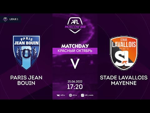AFL22. France. Ligue 1.  Day 7. Paris Jean Bouin - Stade Lavallois Mayenne