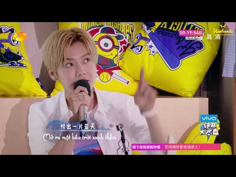 [VIETSUB] 170520 "Mặt Trời Được Tắm Mát Trong Cơn Mưa Xuân" Lộc Hàm - Happy Camp