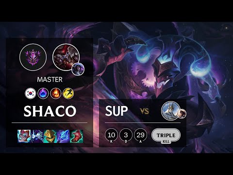 Shaco Support vs Galio - KR Master Patch 11.1
