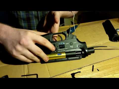 CUAS Teching: How to change Specna Arms M4 Spring