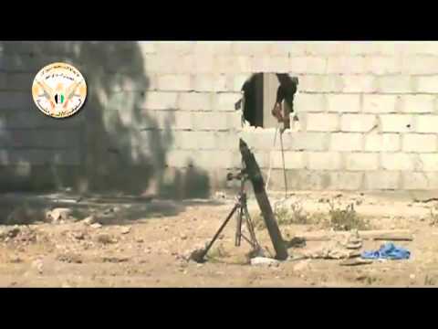 استهداف معمل الصابون في حي القابون في مدينة دمشق بقذائف الهاون من قبل الفرقة الأولى مشاة