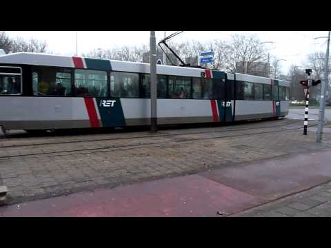 754, RET tram, halte Molenvliet, Roterdam Lombardjijen