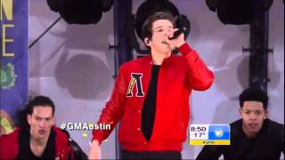 Austin Mahone Performs &#39;What About Love&#39; on Good Morning America HD  LIVE 1 31 14