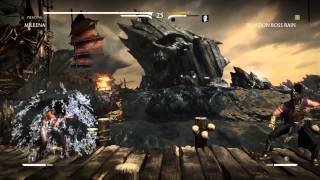 Mortal Kombat X (PS4) Rain Invasion Boss Fight
