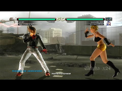 53_6 Christie ( Uchiha x24 ) vs (art-t87) Lars - Tekken 6 PS3 Online