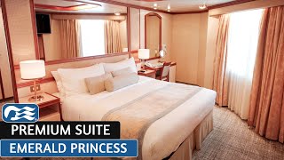 Emerald Princess | Premium Suite | Full Walkthrough Tour & Review | 4K