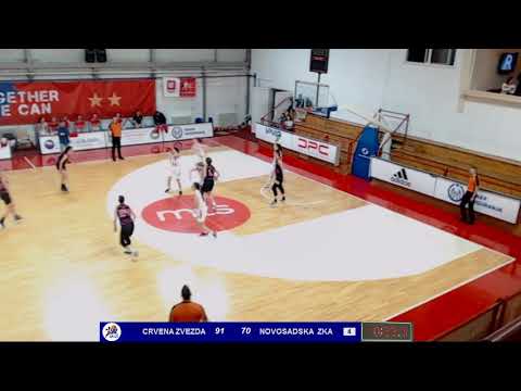 1ZLS 22. kolo / KKŽ Crvena Zvezda - Novosadska ŽKA