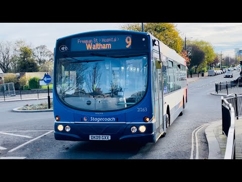 Stagecoach Bus Grimsby 21263 On 9 From North Sea Lane To Waltham