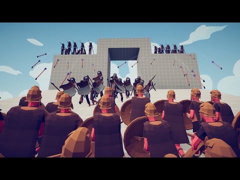 Siege of Halicarnassus in Totally Accurate Battle Simulator