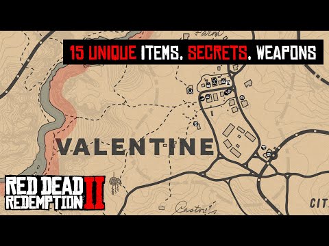 15 Unique Items, Secrets, Rare Loot & Weapons in Valentine - RDR 2